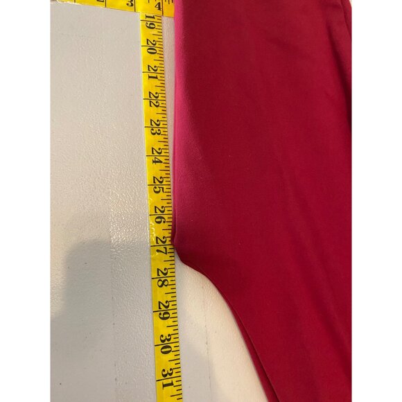 Chicos 1 So Slimming Red Straight-Leg Pants Small - Picture 7 of 9